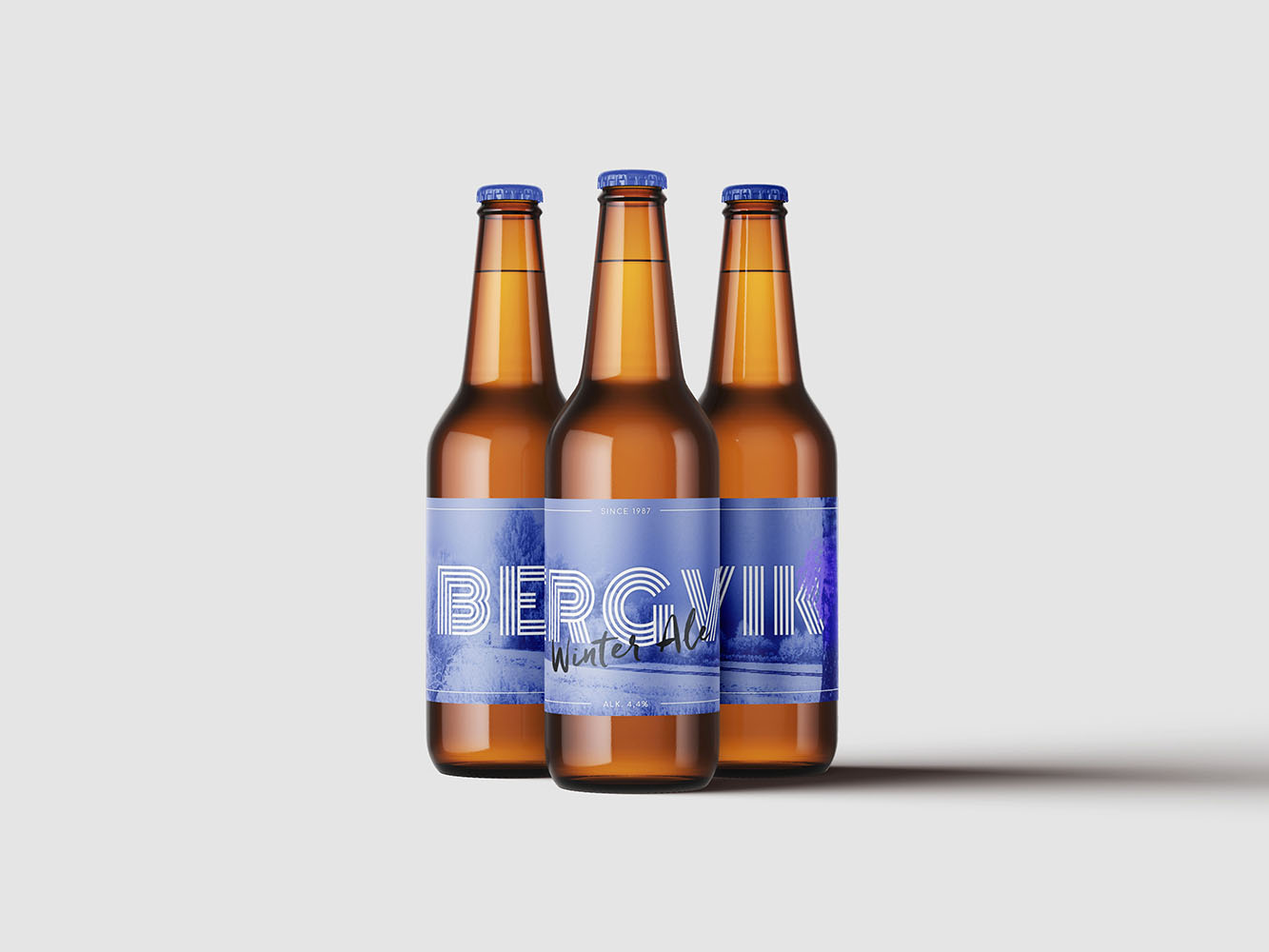 Bergvik Seasonal Ale - Winter Blue